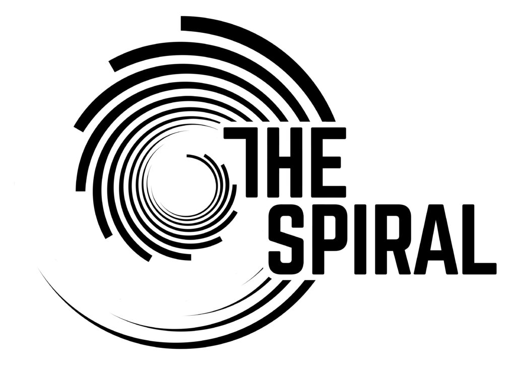 Spiral (010) - A4 print vit bakgrund