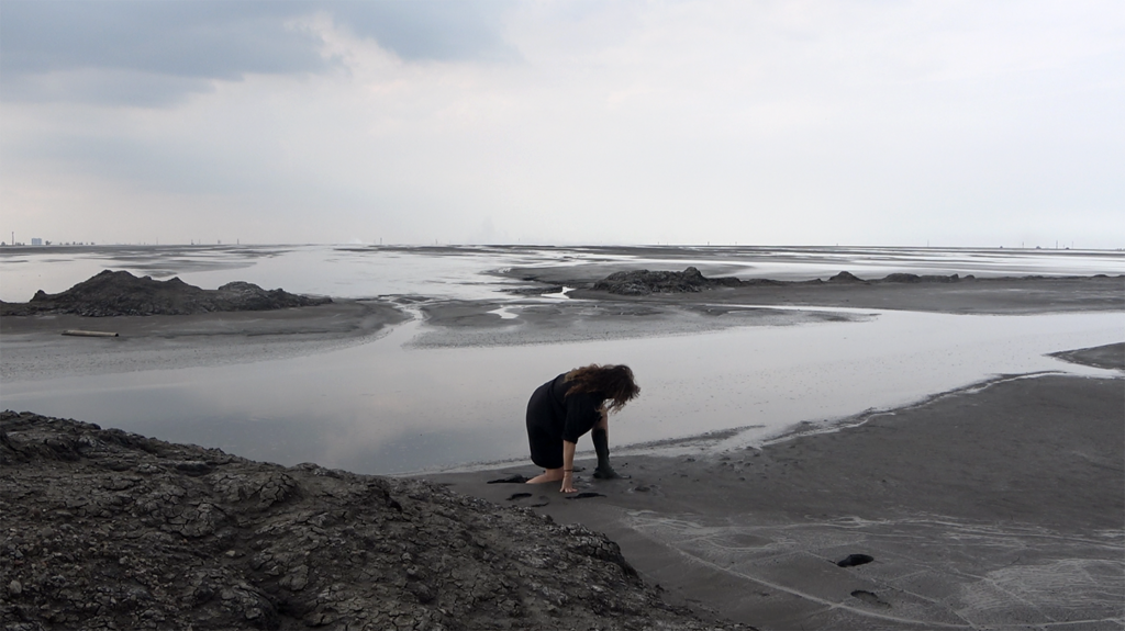 Evocation of Absent Landscapes, Claudia Bosse filmed by Tita Salina